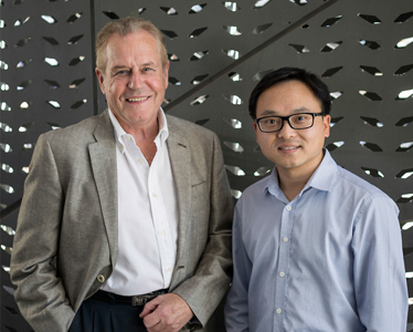 Professor David Carmichael (left) and Dr Johnson Shen (right)