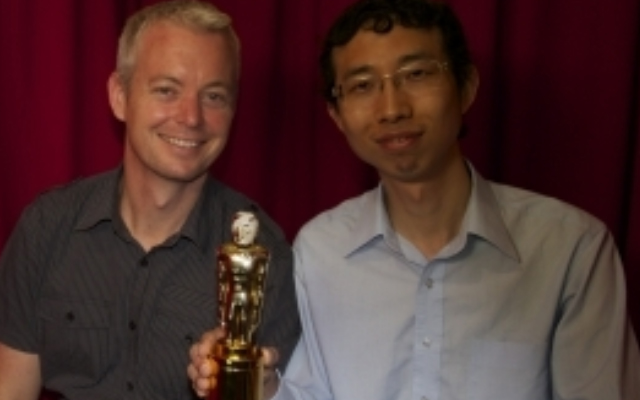 Award winners Dr Peter Reece and Dr Alex Ng