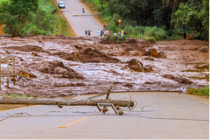 Brumadinho tailings dam mudslide, Brazil, 2019